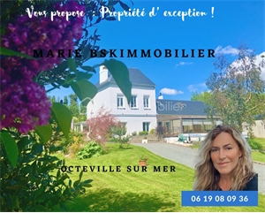 demeure à la vente -   76930  OCTEVILLE SUR MER, surface 200 m2 vente demeure - UBI425232982